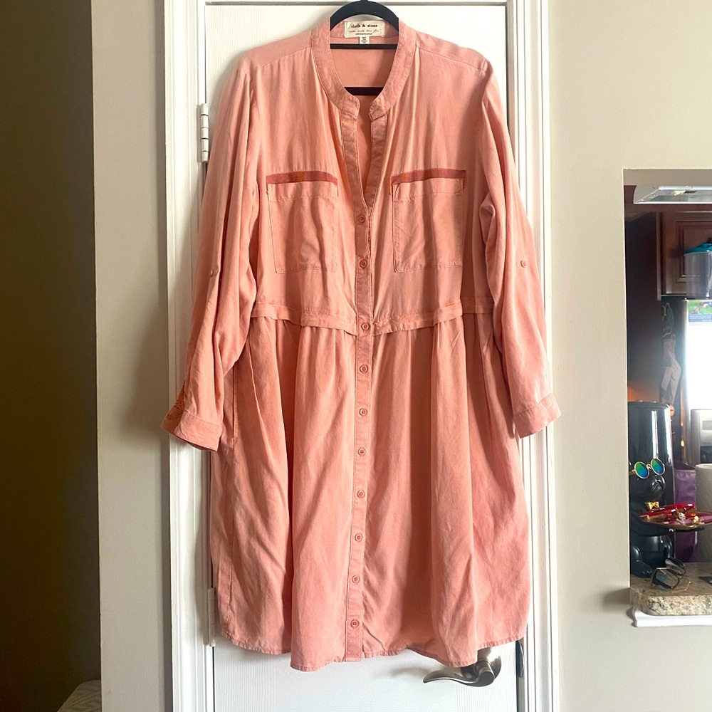 COPY - Anthropologie Cloth and Stone shirt dress EUC